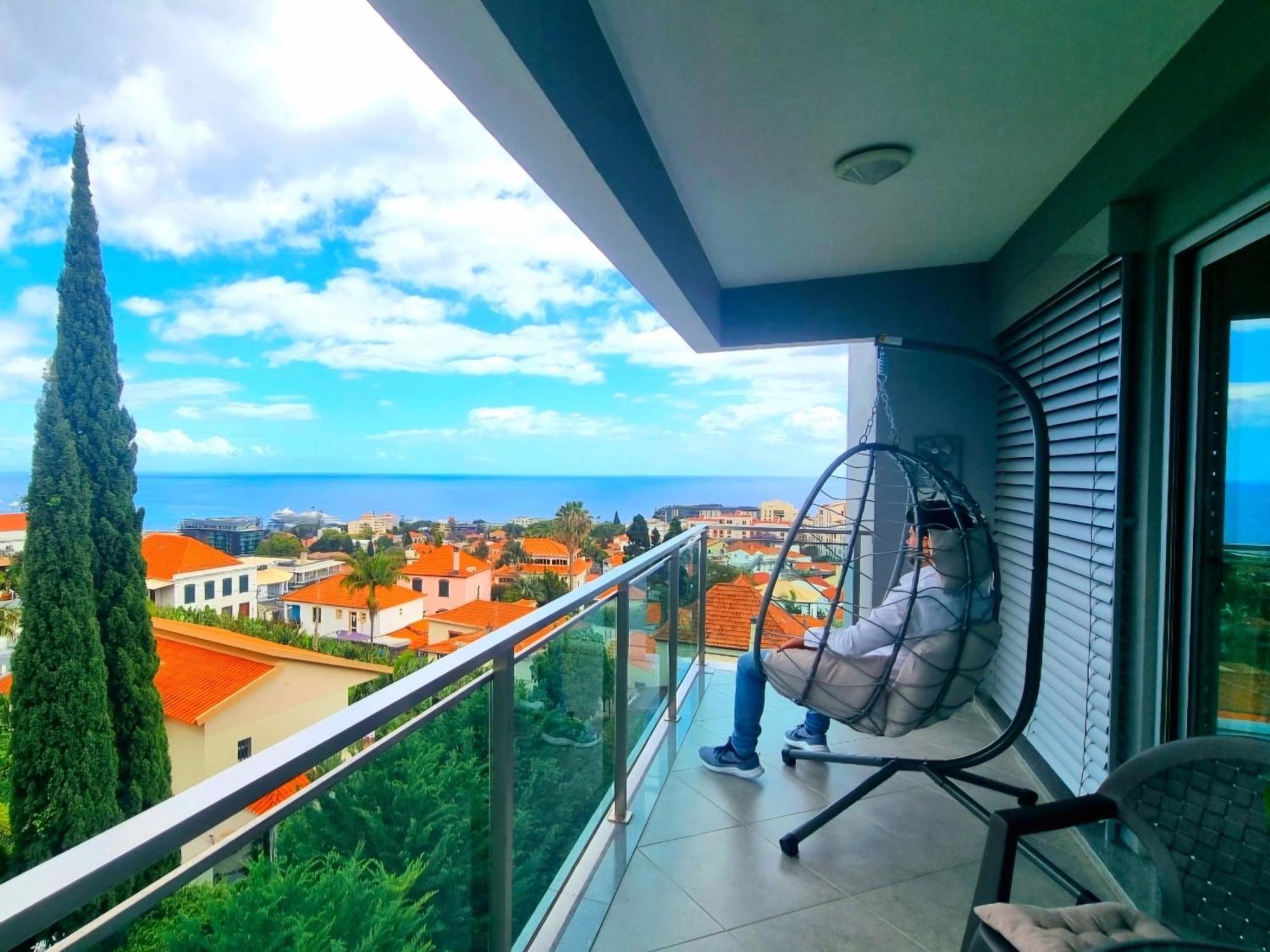 Apartamento Panoramic Sunrise And Sunset Views, 5 Min From Funchal, Perfect Getaway For Travelers Exterior foto