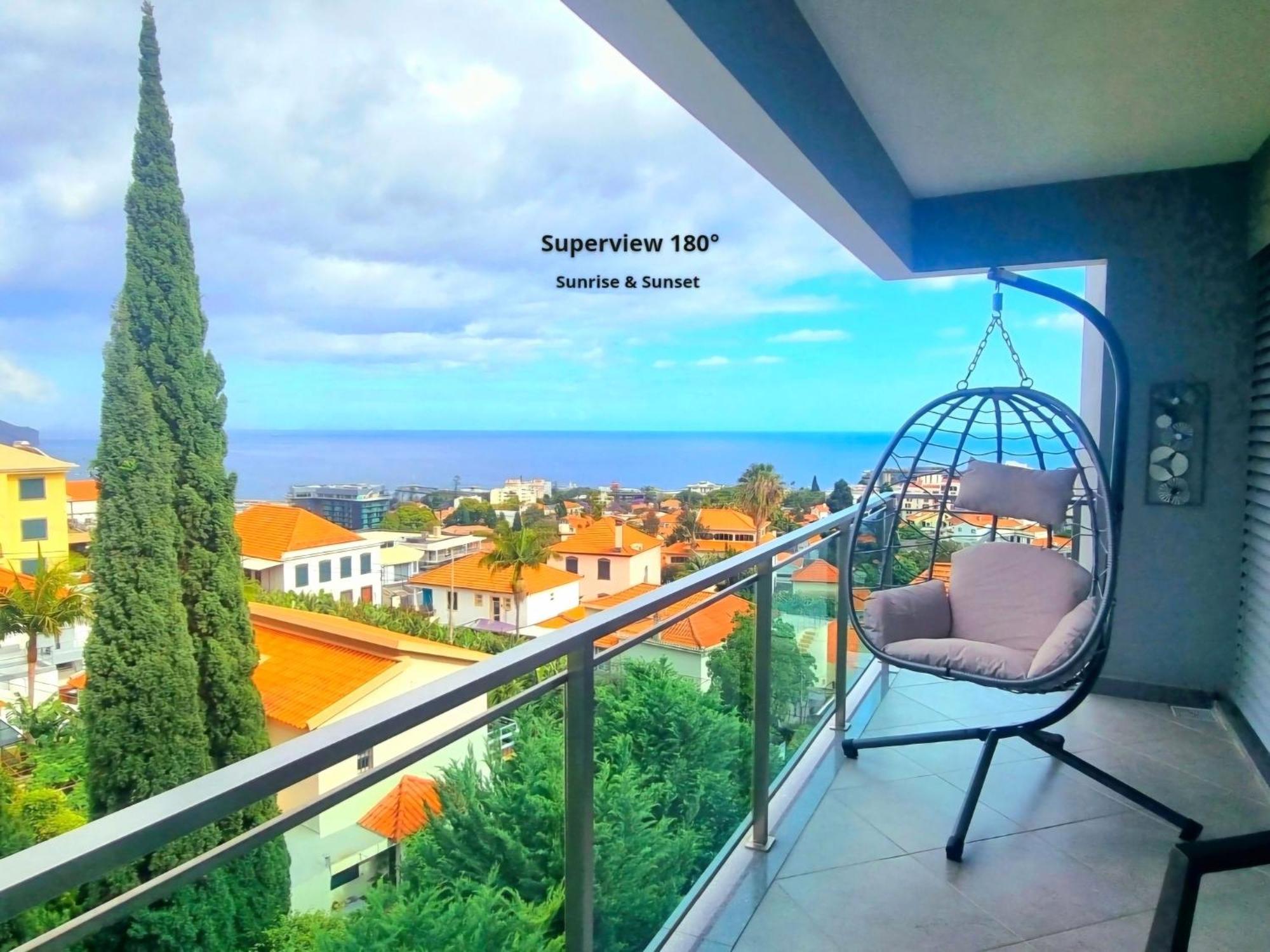 Apartamento Panoramic Sunrise And Sunset Views, 5 Min From Funchal, Perfect Getaway For Travelers Exterior foto